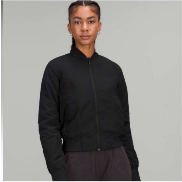 🌟 LULUEMON Non-Stop Bomber Jacket (Reversible). Size 10🌟 - Picture 2 of 11